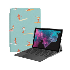 the Hero Image of Personalized Microsoft Surface Pro and Go Case with Summer design