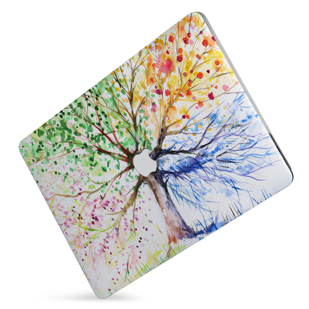 Protect your macbook  with the #1 best-selling hardshell case with Watercolor Flower design