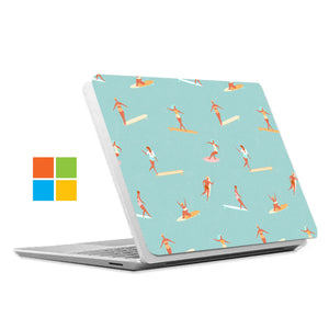 The #1 bestselling Personalized microsoft surface laptop Case with Summer design