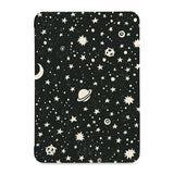 the front view of Personalized Samsung Galaxy Tab Case with Space design