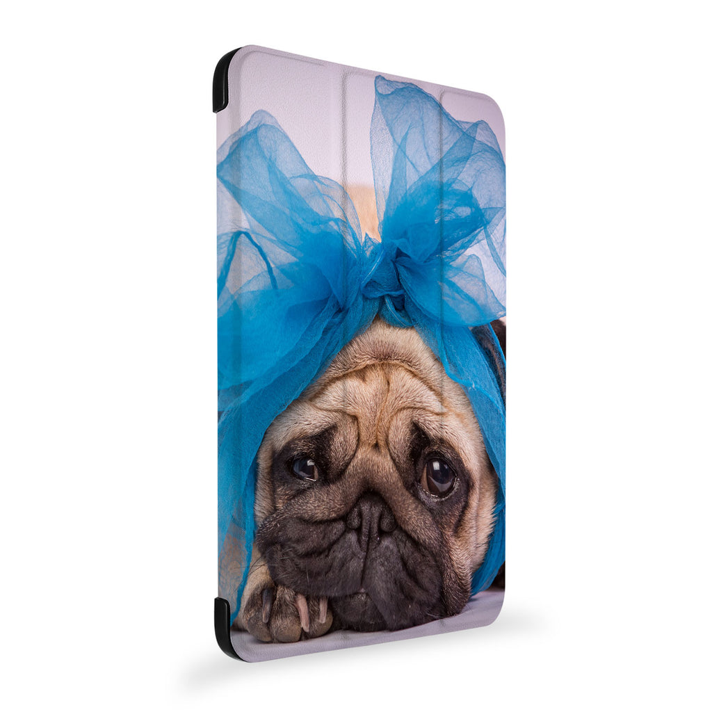 the side view of Personalized Samsung Galaxy Tab Case with Dog design