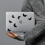 hardshell case with Butterfly design combines a sleek hardshell design with vibrant colors for stylish protection against scratches, dents, and bumps for your Macbook
