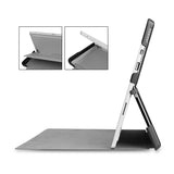 Full port acess of Personalized Microsoft Surface Pro and Go Case in Movice Stand View with Space design