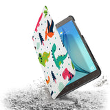 the drop protection feature of Personalized Samsung Galaxy Tab Case with Dinosaur design