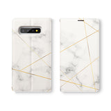 Personalized Samsung Galaxy Wallet Case with Marble 2020 desig marries a wallet with an Samsung case, combining two of your must-have items into one brilliant design Wallet Case. 