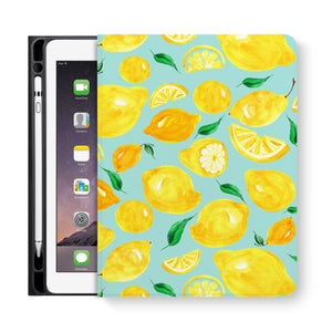 frontview of personalized iPad folio case with Futuristic design