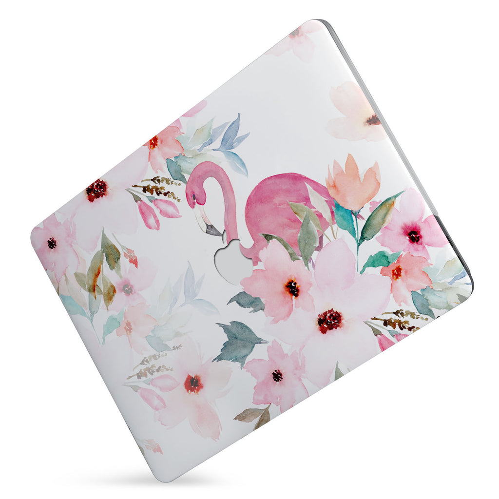 Protect your macbook  with the #1 best-selling hardshell case with Flamingo design