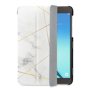 auto on off function of Personalized Samsung Galaxy Tab Case with Marble 2020 design - swap