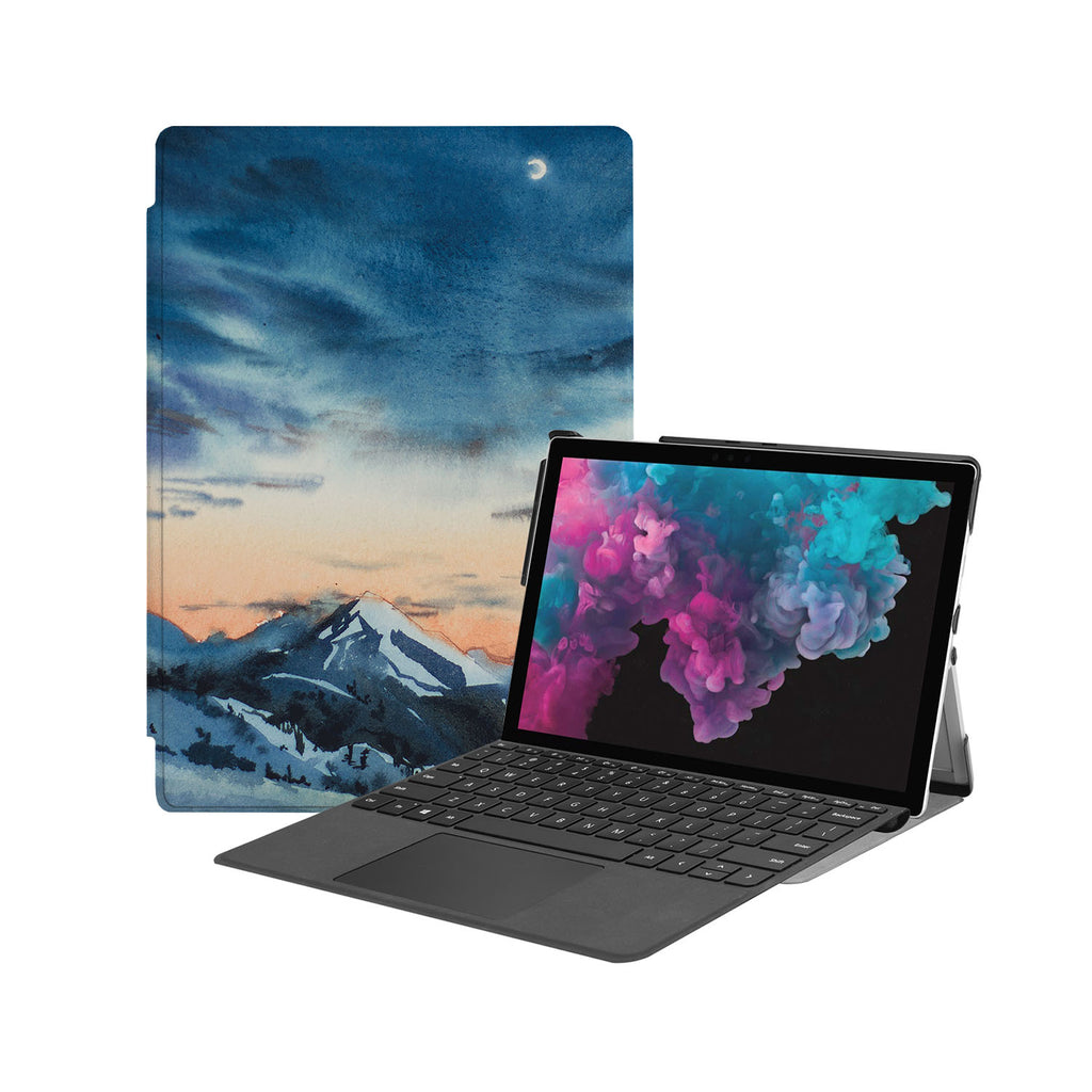 the Hero Image of Personalized Microsoft Surface Pro and Go Case with Landscape design