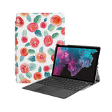 the Hero Image of Personalized Microsoft Surface Pro and Go Case with Rose design