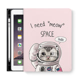 frontview of personalized iPad folio case with 06 design