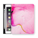 frontview of personalized iPad folio case with 08 design