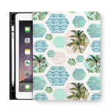 frontview of personalized iPad folio case with 07 design