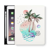 frontview of personalized iPad folio case with 03 design