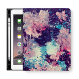frontview of personalized iPad folio case with 3 design
