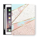 frontview of personalized iPad folio case with 06 design