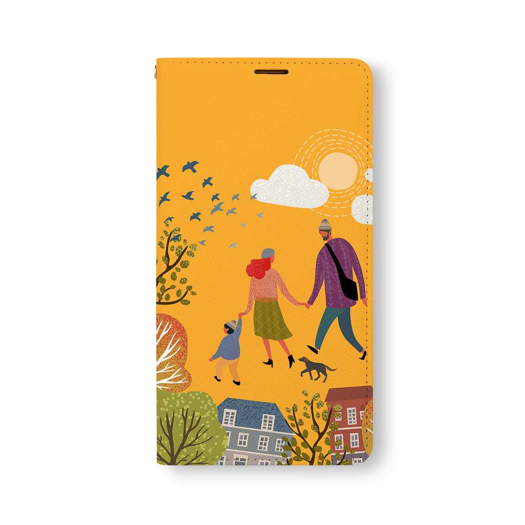 Front Side of Personalized Samsung Galaxy Wallet Case with 8 design