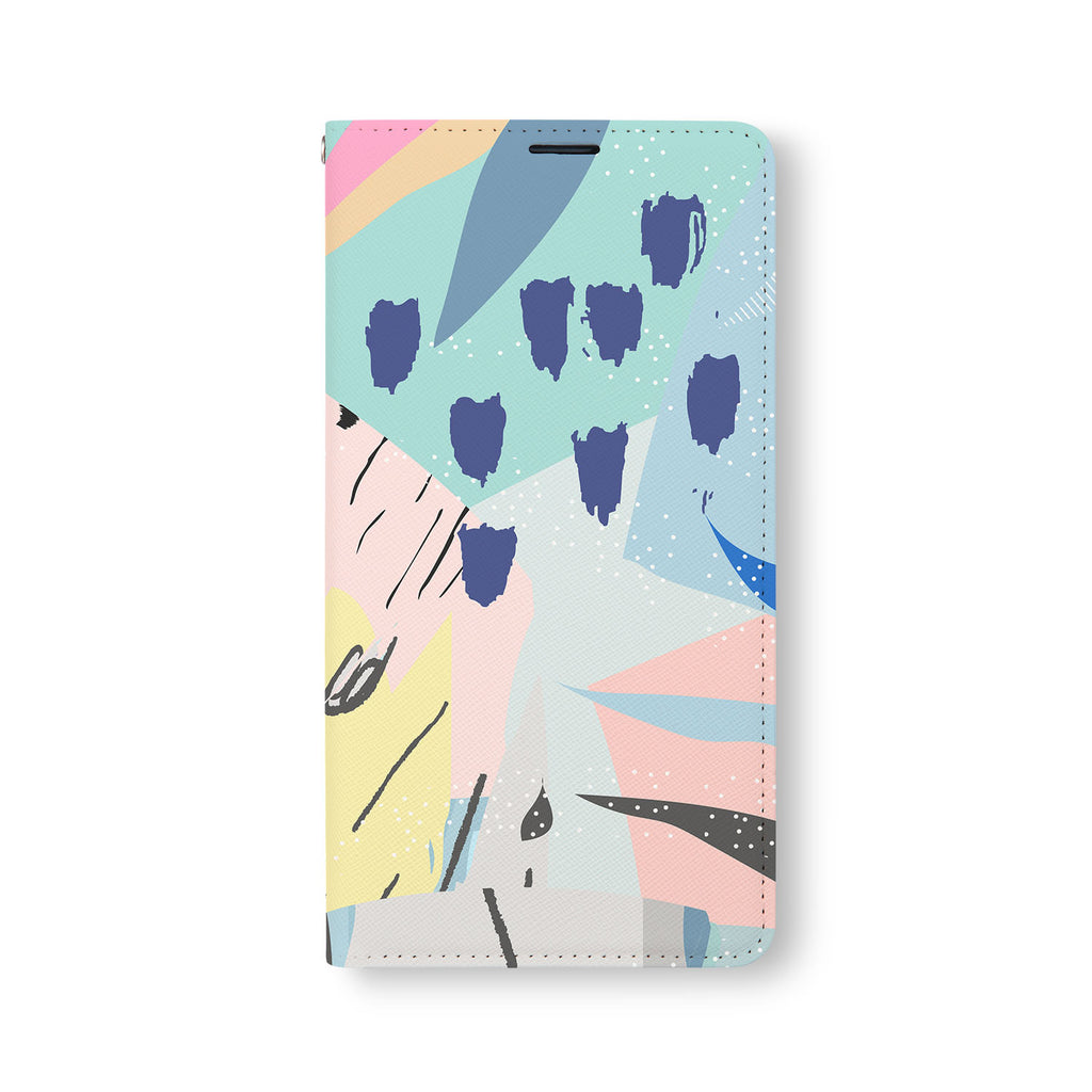 Front Side of Personalized Samsung Galaxy Wallet Case with 5 design