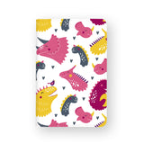 front view of personalized RFID blocking passport travel wallet with 1 design