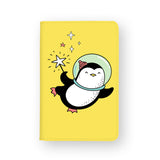 front view of personalized RFID blocking passport travel wallet with 05 design