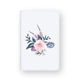 front view of personalized RFID blocking passport travel wallet with 3 design