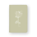 front view of personalized RFID blocking passport travel wallet with 7 design