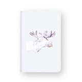 front view of personalized RFID blocking passport travel wallet with 4 design