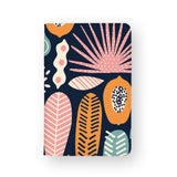 front view of personalized RFID blocking passport travel wallet with 05 design