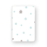 front view of personalized RFID blocking passport travel wallet with 5 design