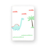 front view of personalized RFID blocking passport travel wallet with 5 design