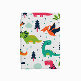 the front side of Personalized Microsoft Surface Pro and Go Case with Dinosaur design