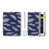 Vista Case iPad Premium Case with Feather Design perfect fit for easy and comfortable use. Durable & solid frame protecting the tablet from drop and bump.
