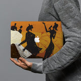 hardshell case with Music design combines a sleek hardshell design with vibrant colors for stylish protection against scratches, dents, and bumps for your Macbook