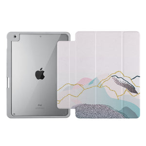 Vista Case iPad Premium Case with Marble Art Design uses Soft silicone on all sides to protect the body from strong impact.