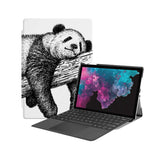 the Hero Image of Personalized Microsoft Surface Pro and Go Case with Cute Animal design