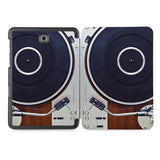 the whole printed area of Personalized Samsung Galaxy Tab Case with Retro Vintage design