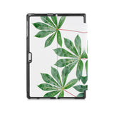 the back side of Personalized Microsoft Surface Pro and Go Case with Flat Flower design