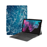 the Hero Image of Personalized Microsoft Surface Pro and Go Case with Ocean design
