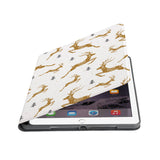 Auto wake and sleep function of the personalized iPad folio case with Christmas design 