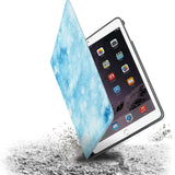 Drop protection from the personalized iPad folio case with Winter design 