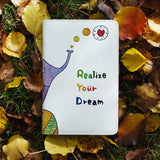 personalized RFID blocking passport travel wallet with Forest Animals 01 design on maple leafs