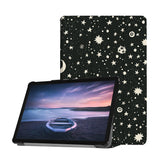 Personalized Samsung Galaxy Tab Case with Space design provides screen protection during transit