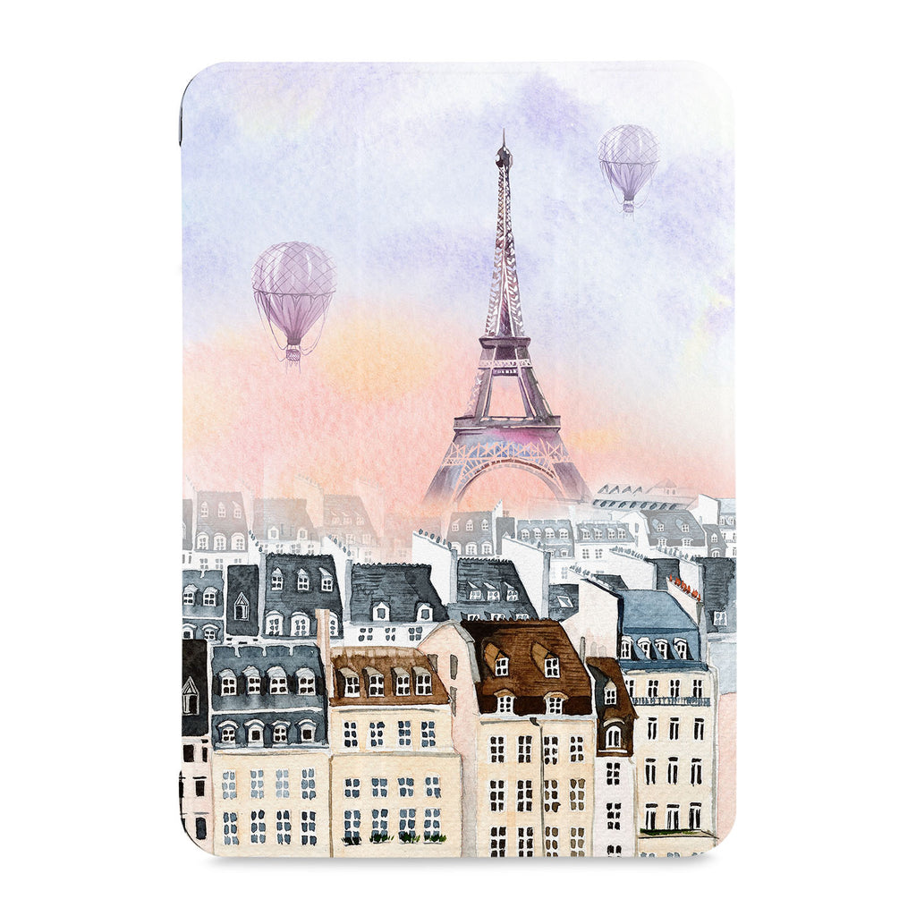 the front view of Personalized Samsung Galaxy Tab Case with Travel design