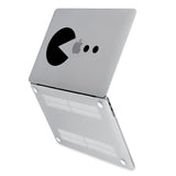 hardshell case with Retro Arcade design has rubberized feet that keeps your MacBook from sliding on smooth surfaces