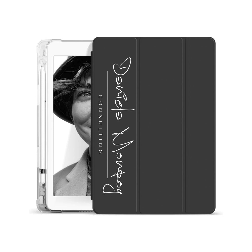 iPad SeeThru Case - Signature with Occupation 48