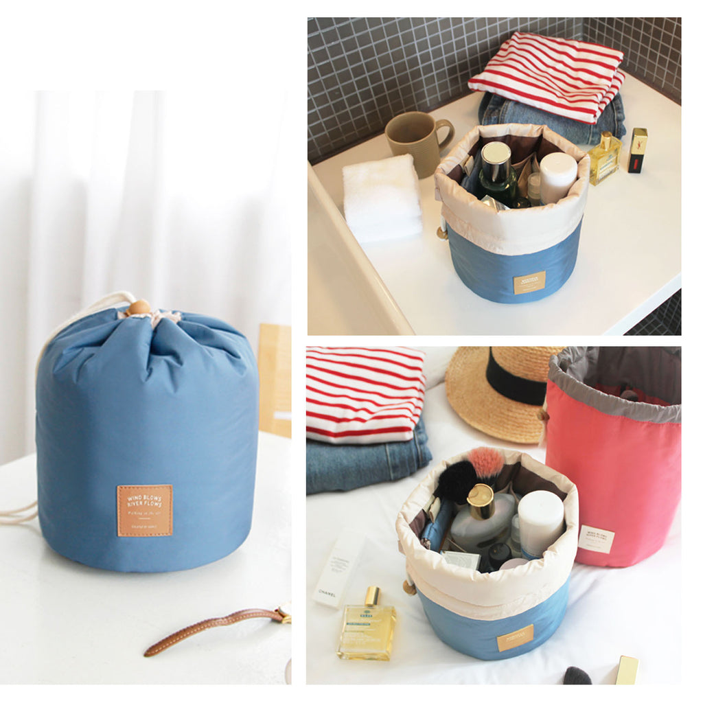 Portable Makeup Bag - Blue