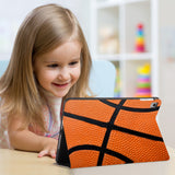 Enjoy the videos or books on a movie stand mode with the personalized iPad folio case with Sport design