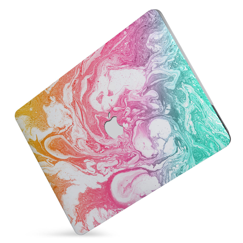 Protect your macbook  with the #1 best-selling hardshell case with Abstract Oil Painting design