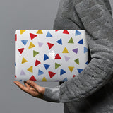 hardshell case with Geometry Pattern design combines a sleek hardshell design with vibrant colors for stylish protection against scratches, dents, and bumps for your Macbook