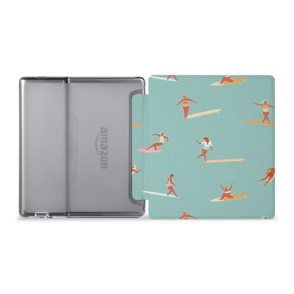 The whole view of Personalized Kindle Oasis Case with Summer design